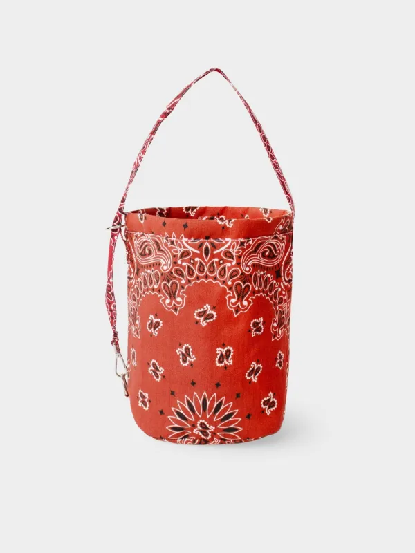Red Seau Bucket Bag sold by XiRENA