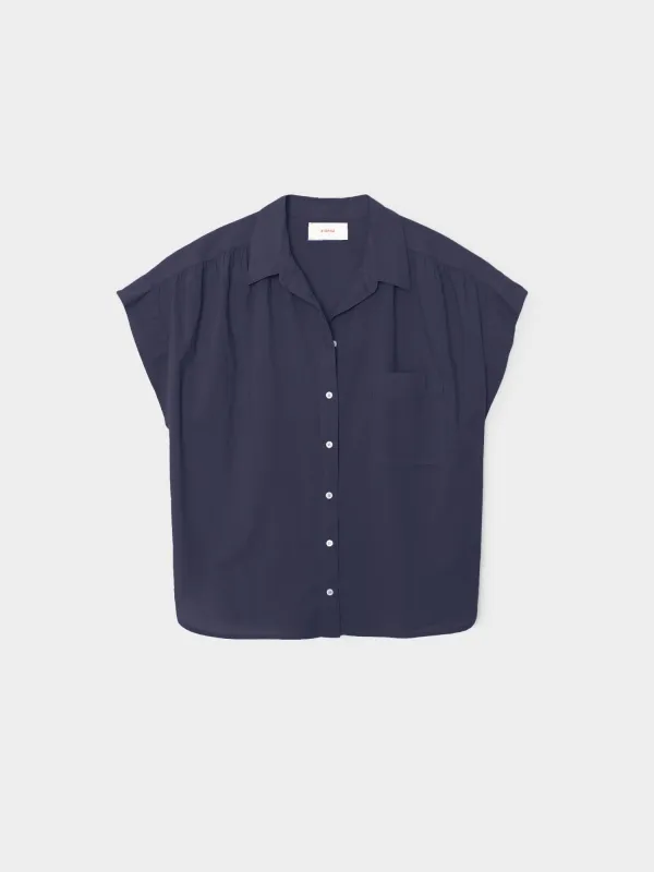 Navy Lexi Shirt sold by XiRENA