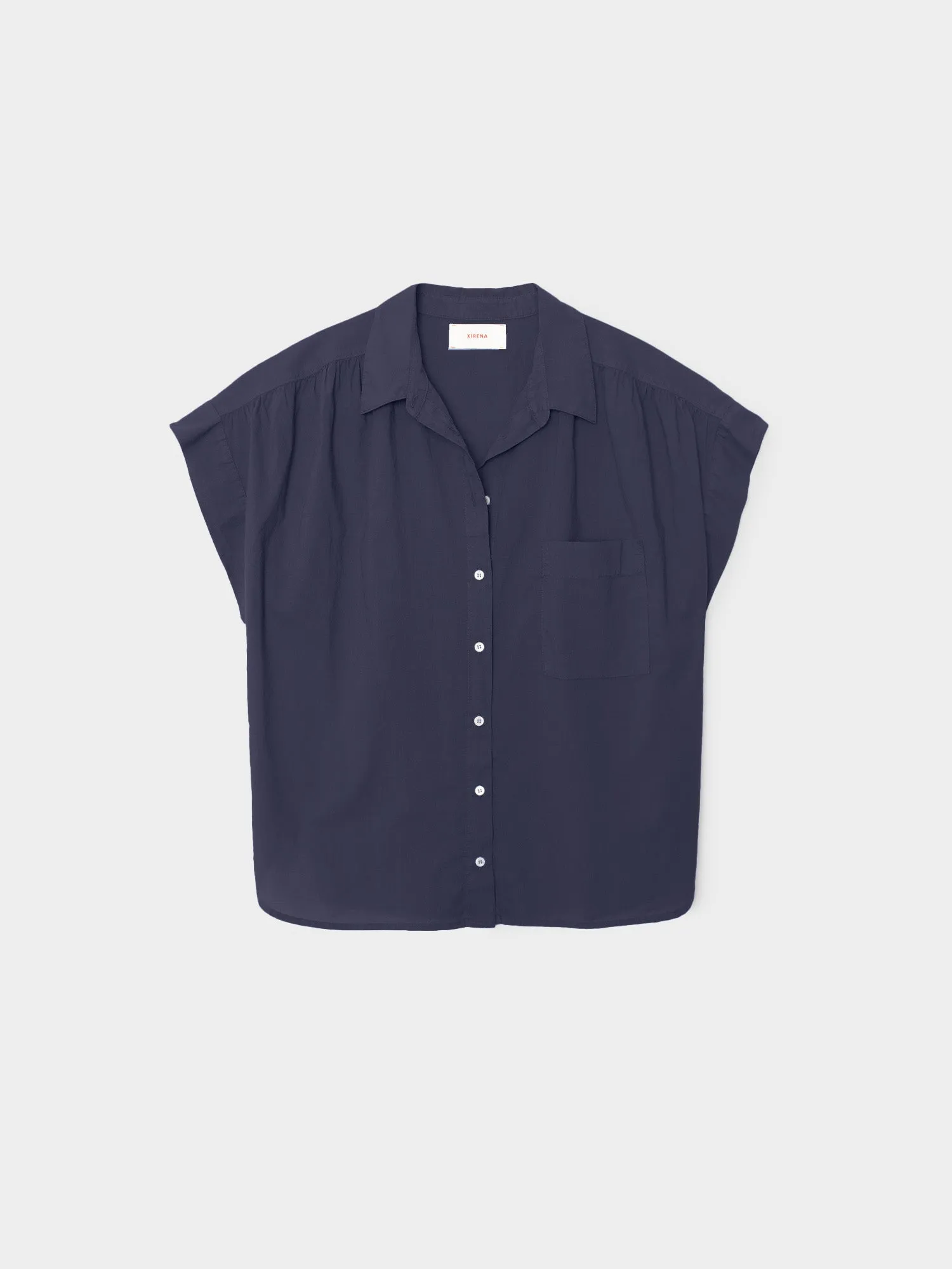 Navy Lexi Shirt sold by XiRENA