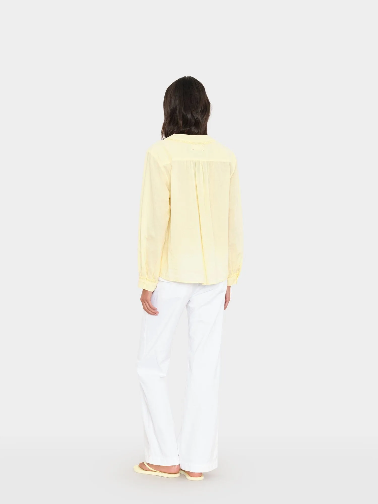 Blanc Emmanuelle Twill Pant sold by XiRENA product image thumbnail 3