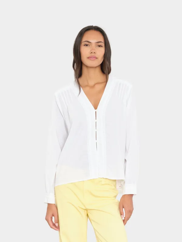 Blanc Dany Shirt made by XiRENA