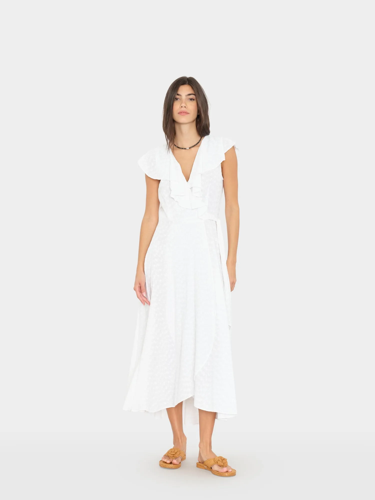 Blanc Lola Dress sold by XiRENA