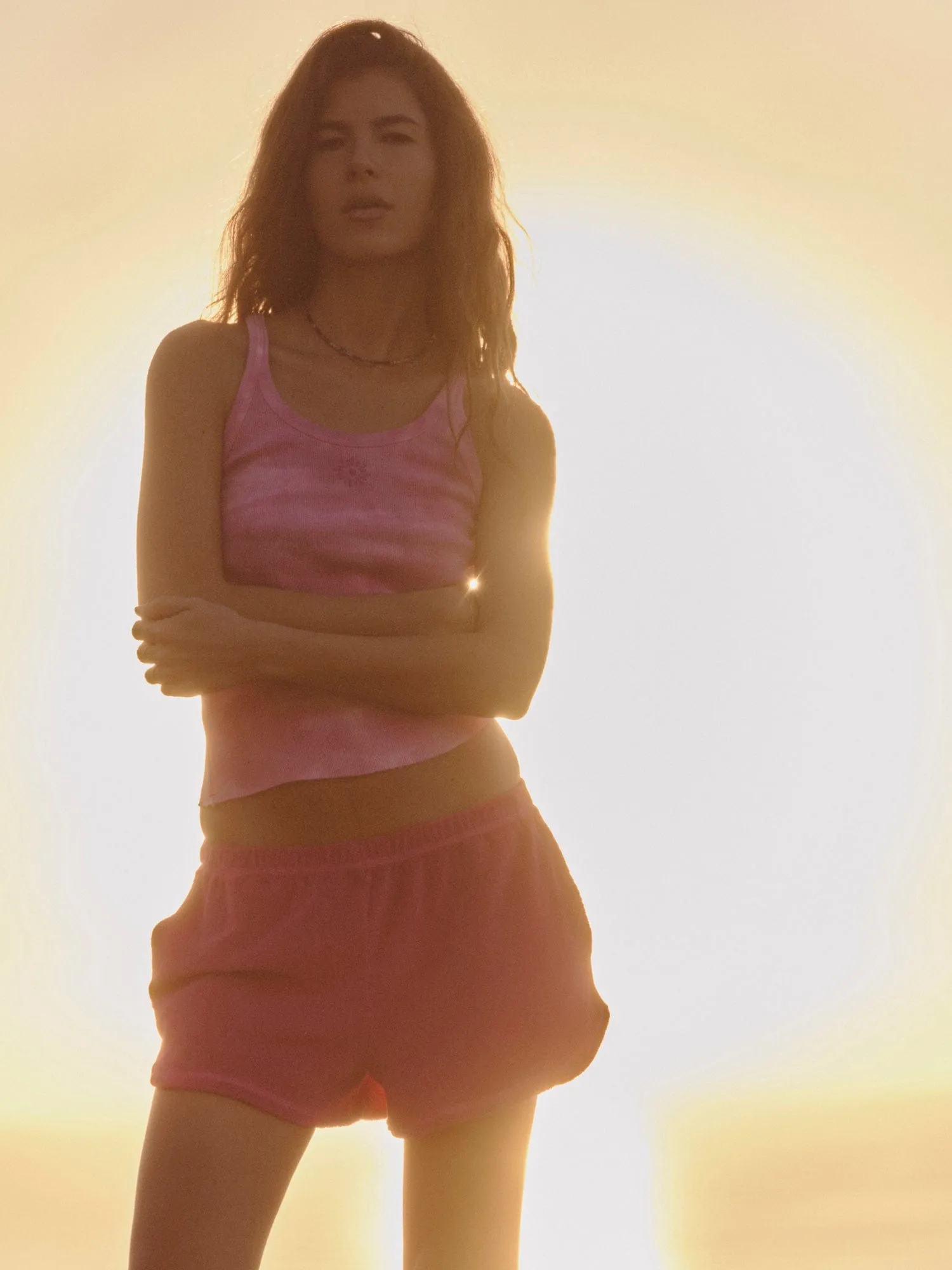 Framboise Hub Terry Sweatshort sold by XiRENA product image thumbnail 4