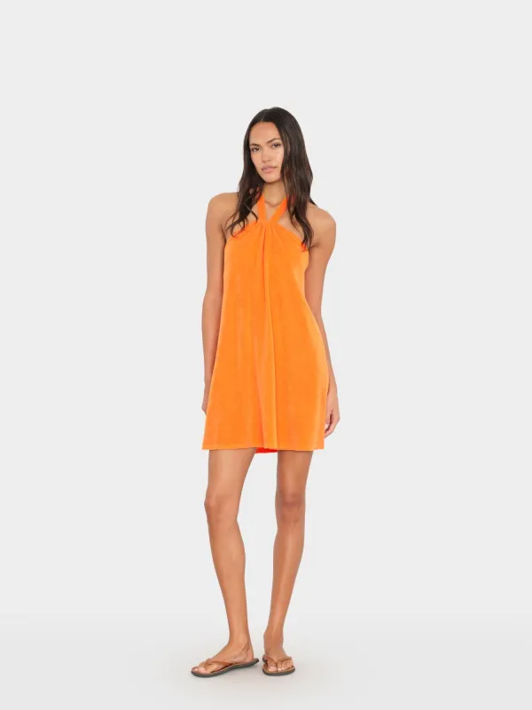 Mandarine Lolita Terry Dress made by XiRENA