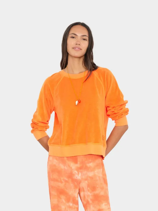 Mandarine Pierre Terry Sweatshirt made by XiRENA