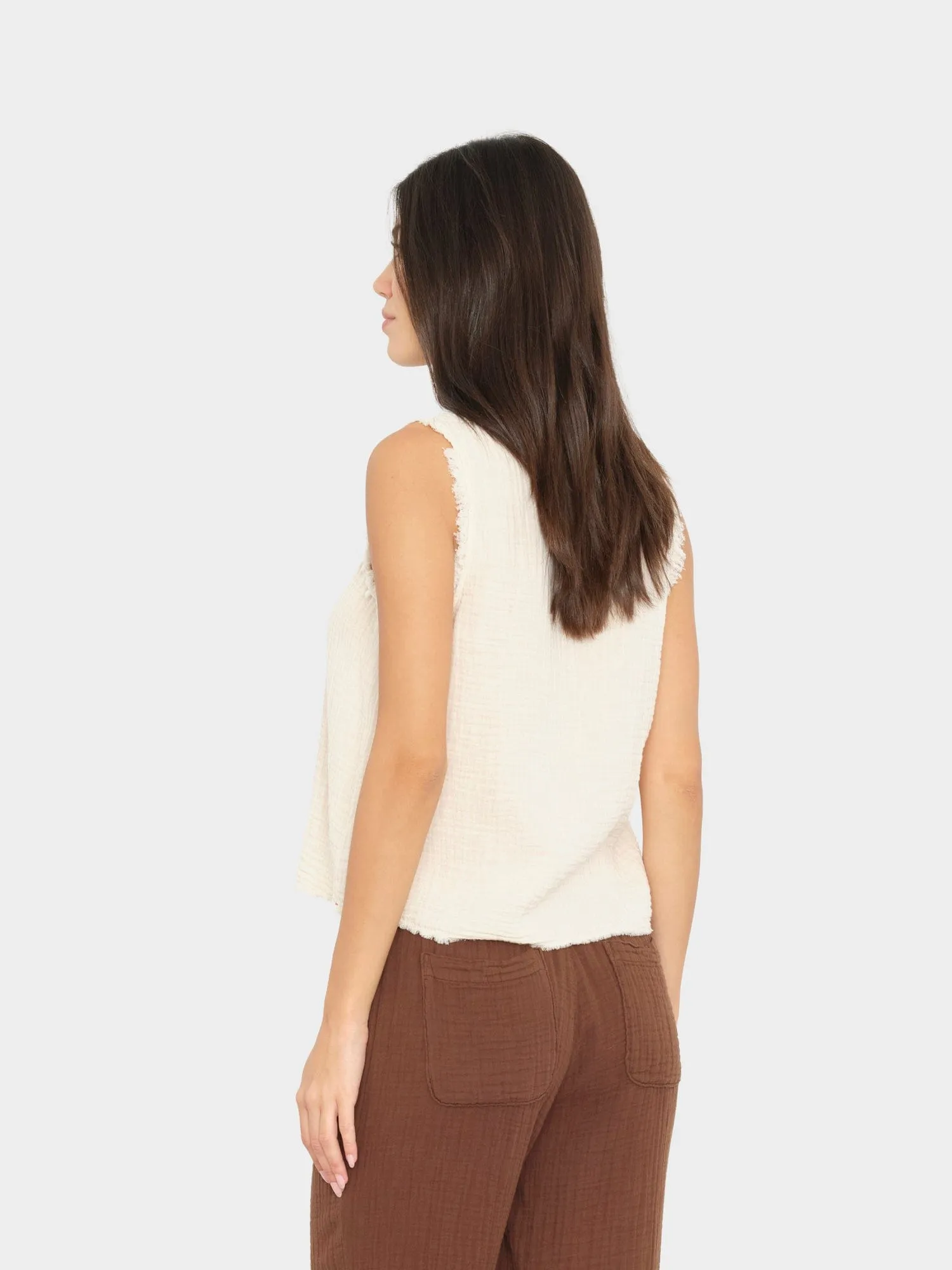 Oysterette Naomie Top sold by XiRENA product image thumbnail 2