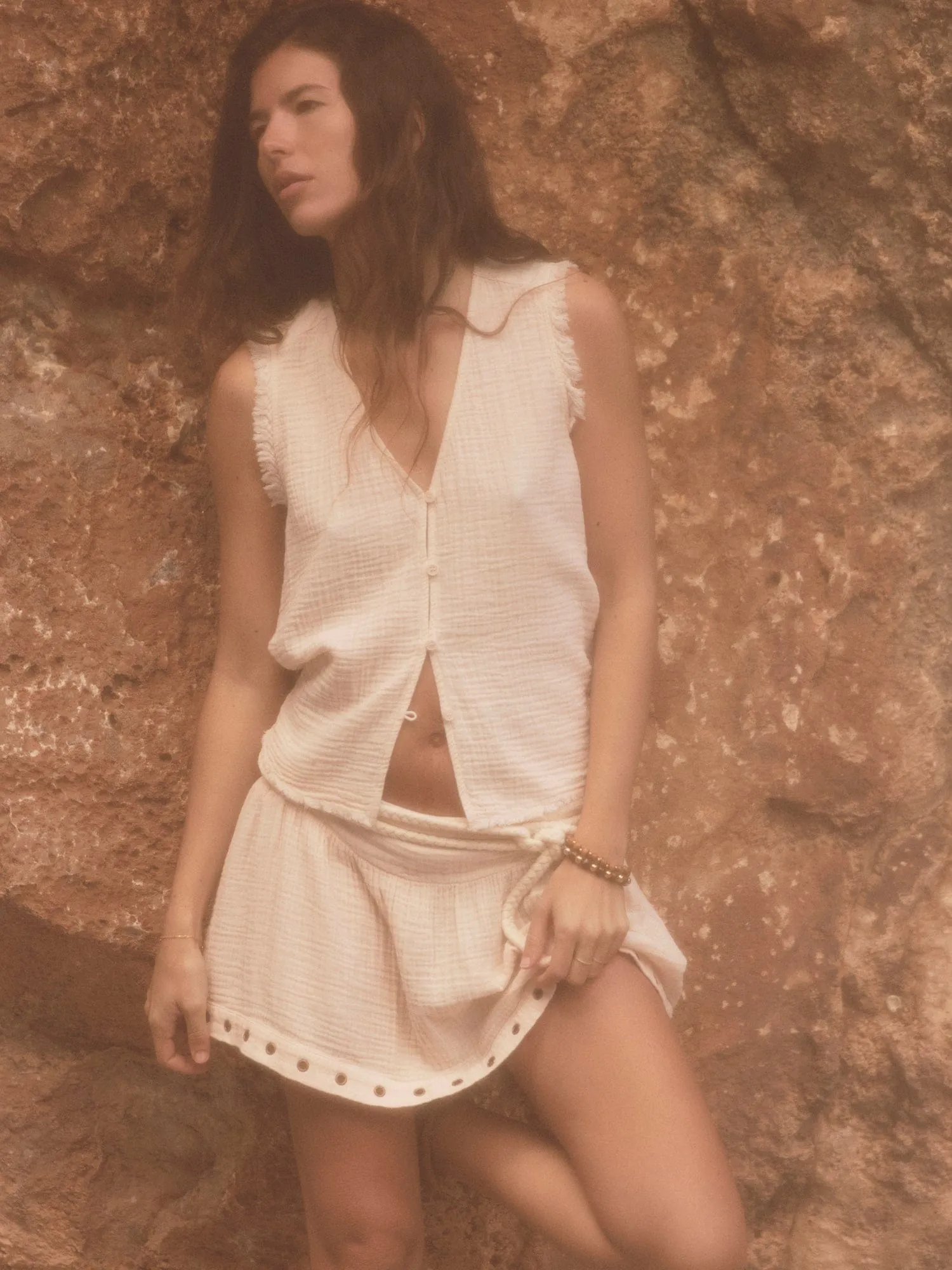 Oysterette Naomie Top sold by XiRENA product image thumbnail 3