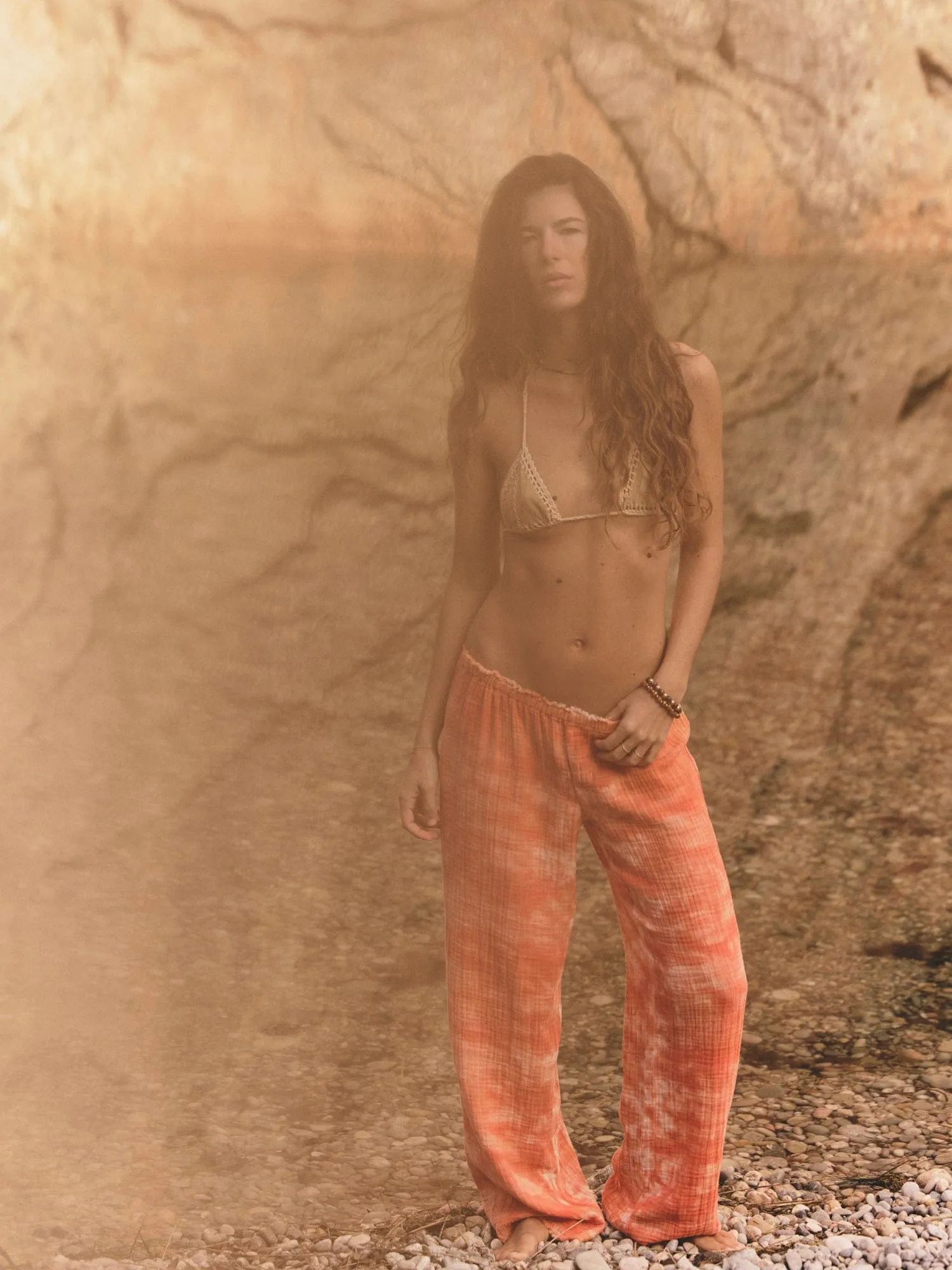 Sunset Orange Joseph Pant sold by XiRENA product image thumbnail 2