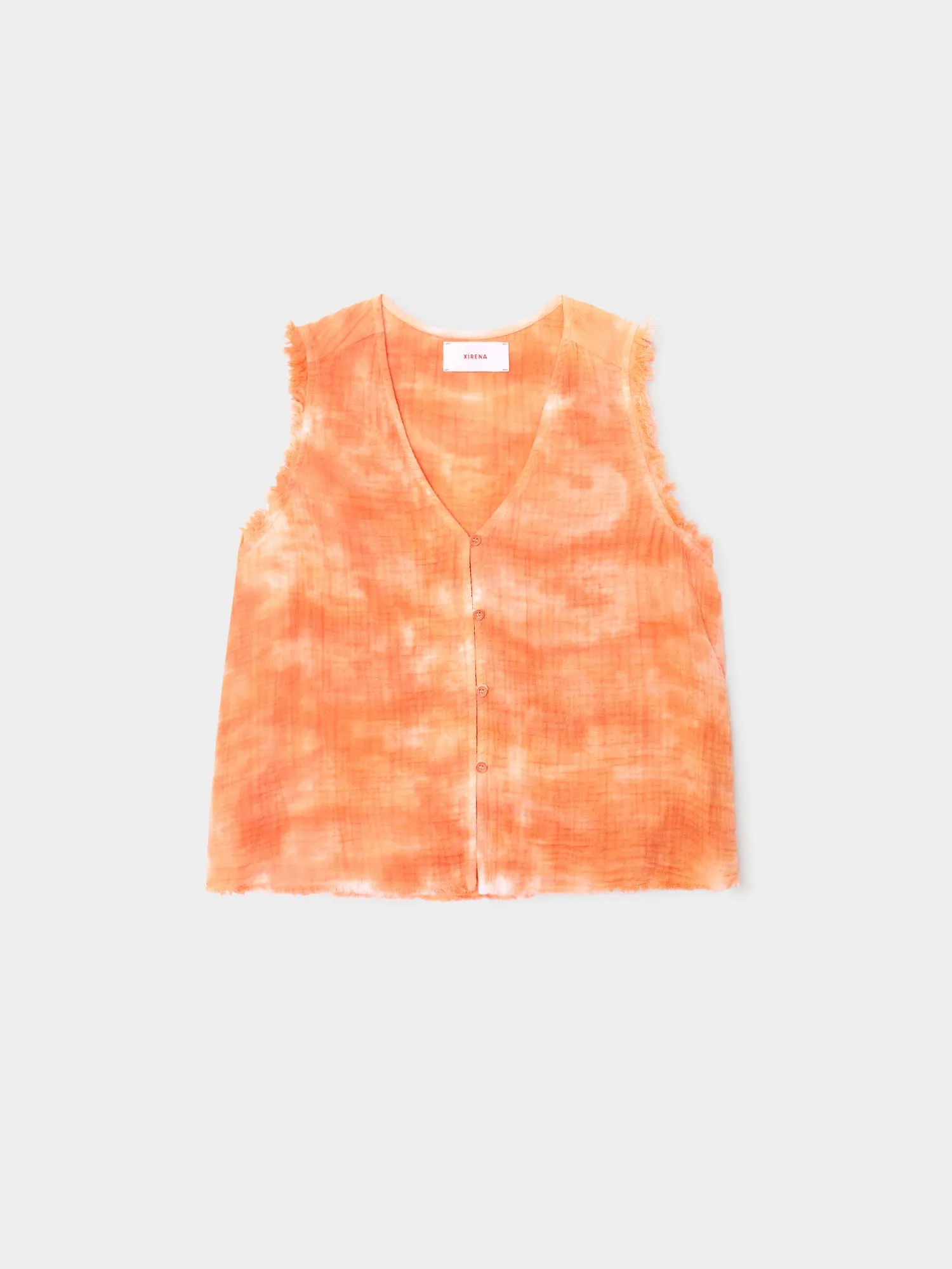 Sunset Orange Naomie Top sold by XiRENA product image thumbnail 4
