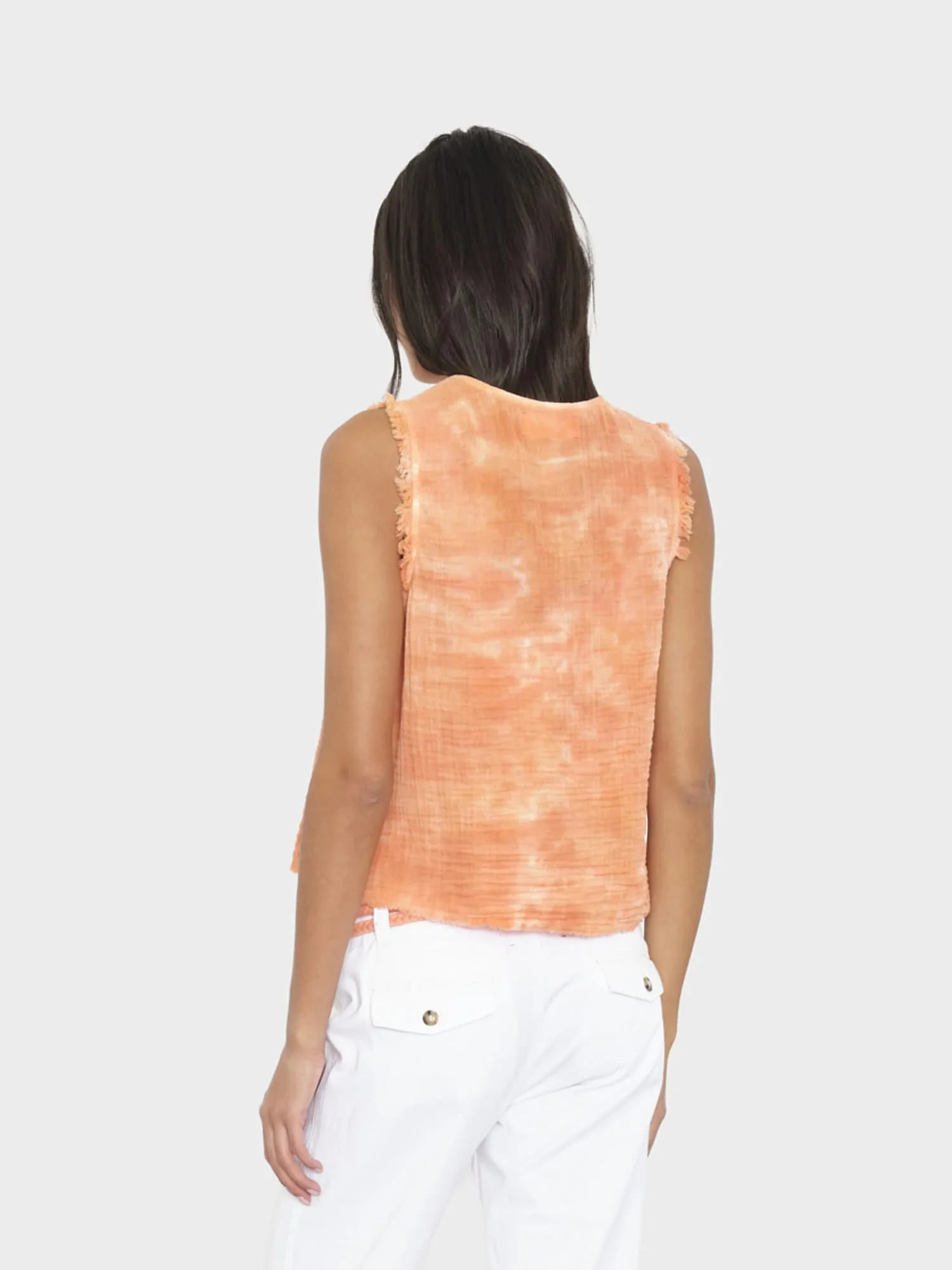 Sunset Orange Naomie Top sold by XiRENA product image thumbnail 2