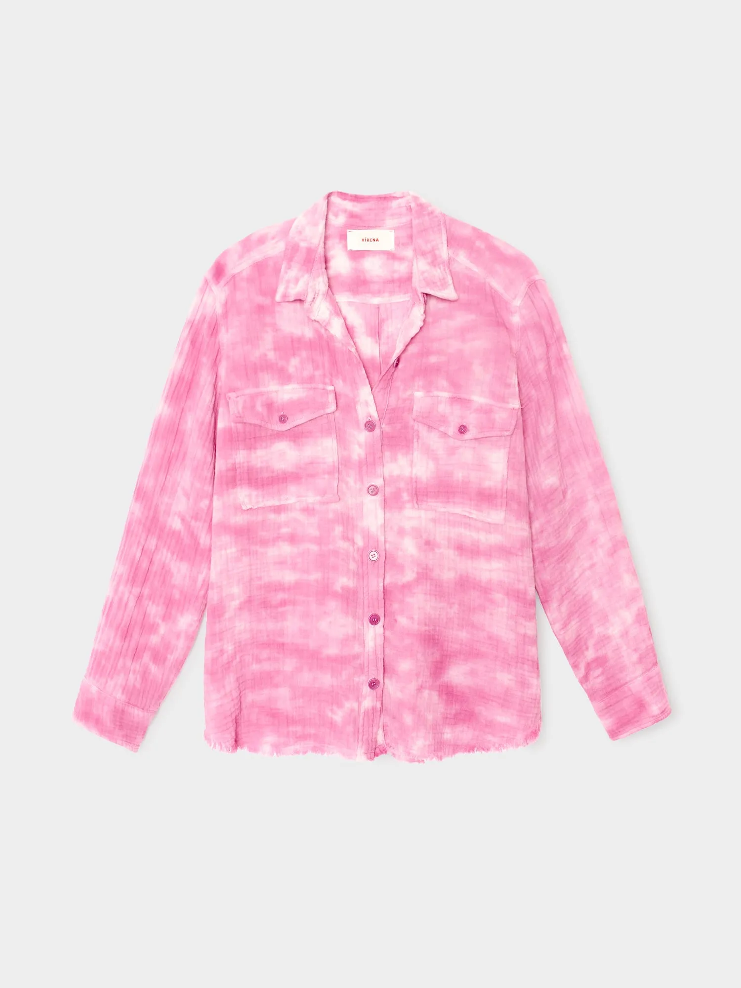 Sunset Raspberry Carol Shirt sold by XiRENA product image thumbnail 4