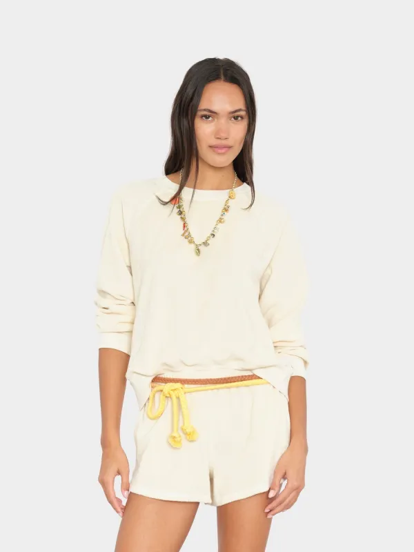 Oysterette Pierre Terry Sweatshirt made by XiRENA