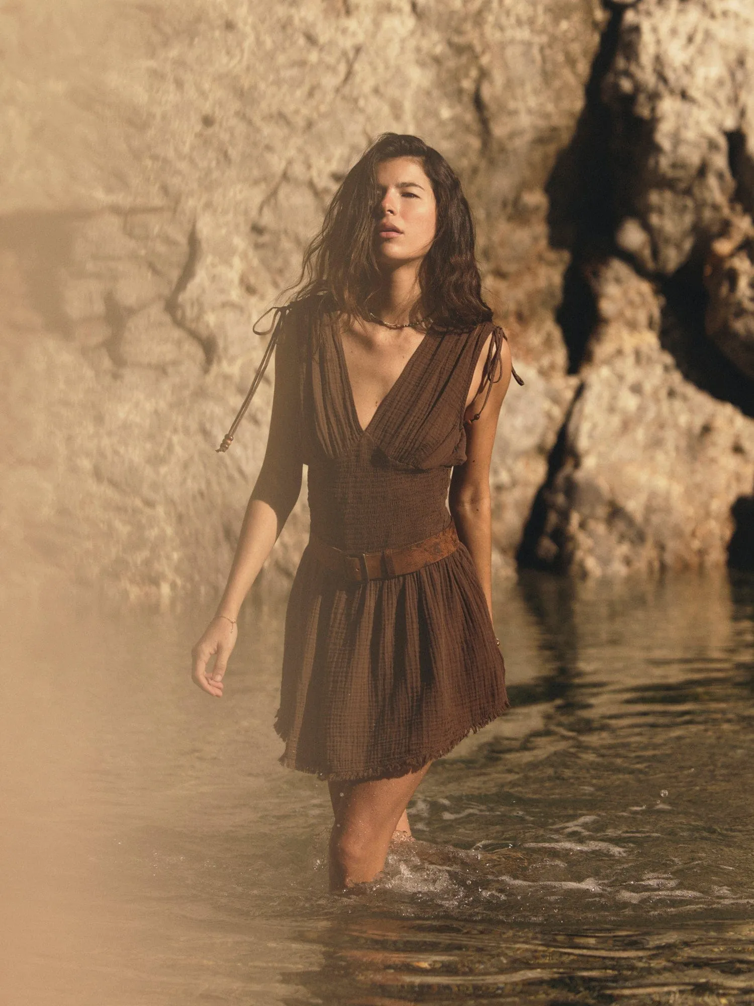Cocoa Bean Thelma Dress sold by XiRENA product image thumbnail 3