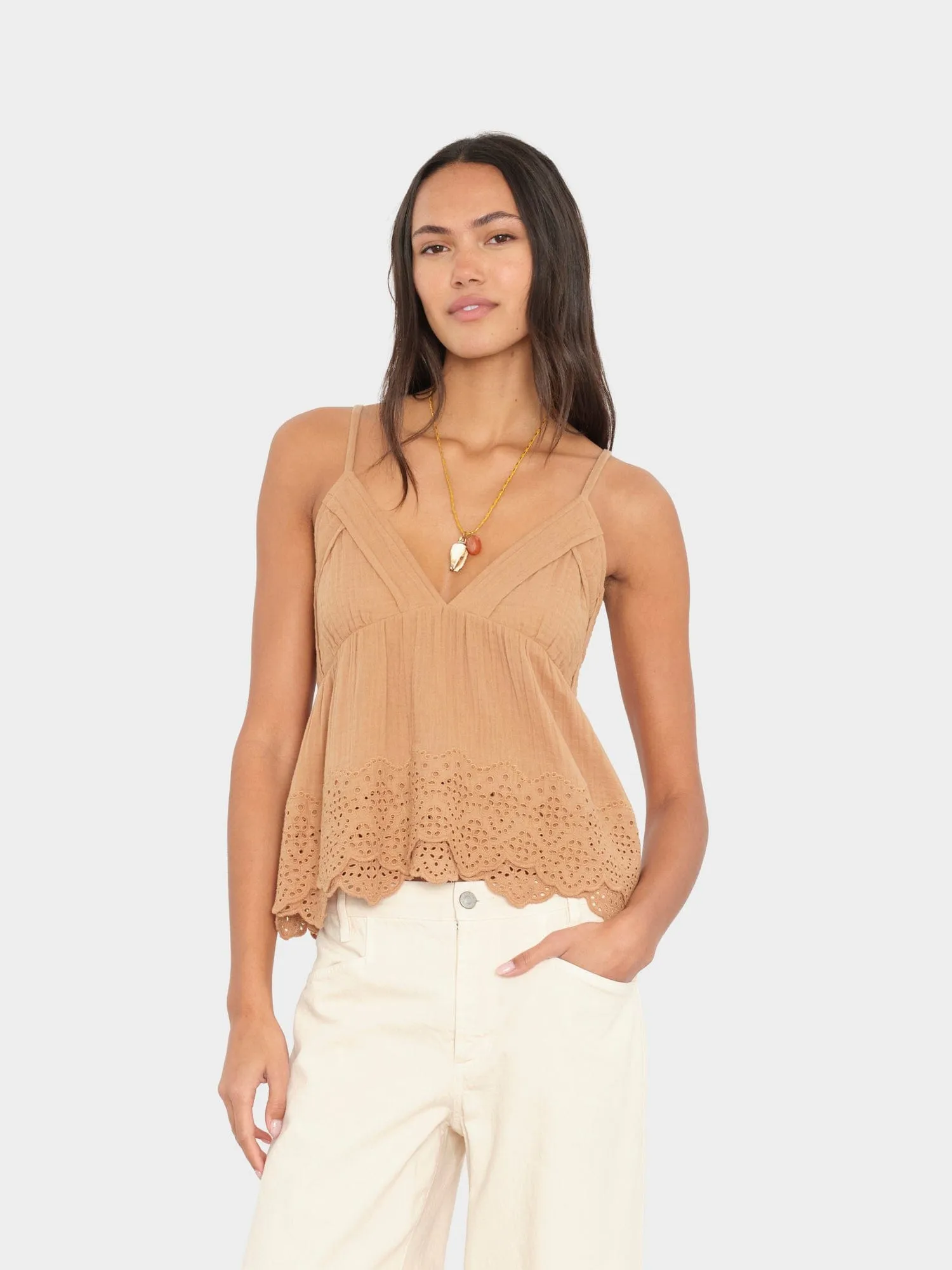 Butterscotch Jolene Top sold by XiRENA