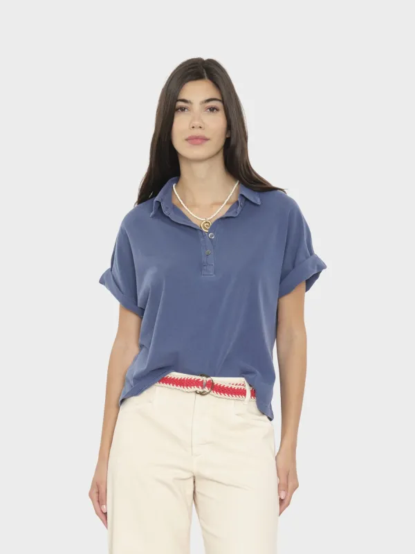Vintage Navy Simon Tee made by XiRENA