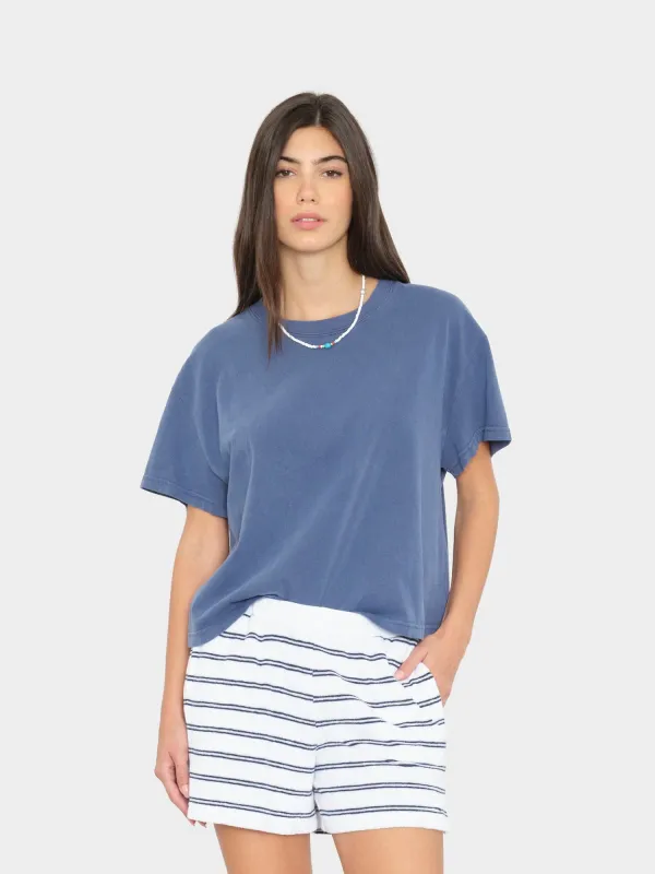 Vintage Navy Carter Tee made by XiRENA