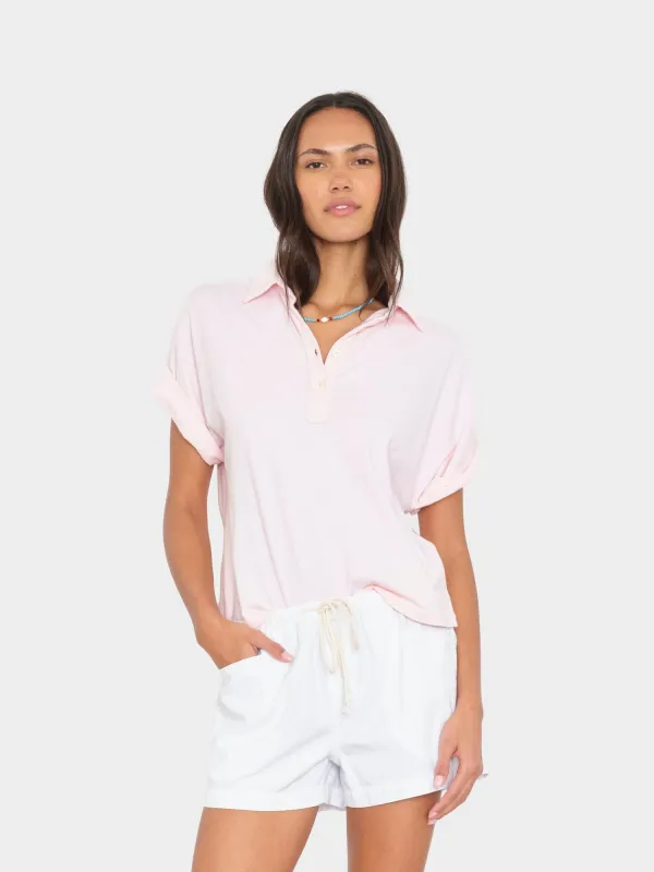 Pink Drop Simon Tee made by XiRENA