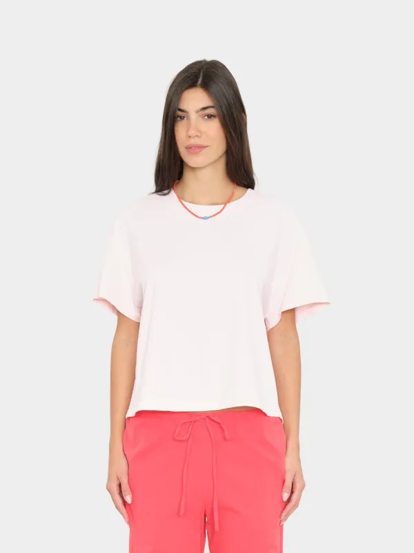 Pink Drop Carter Tee made by XiRENA