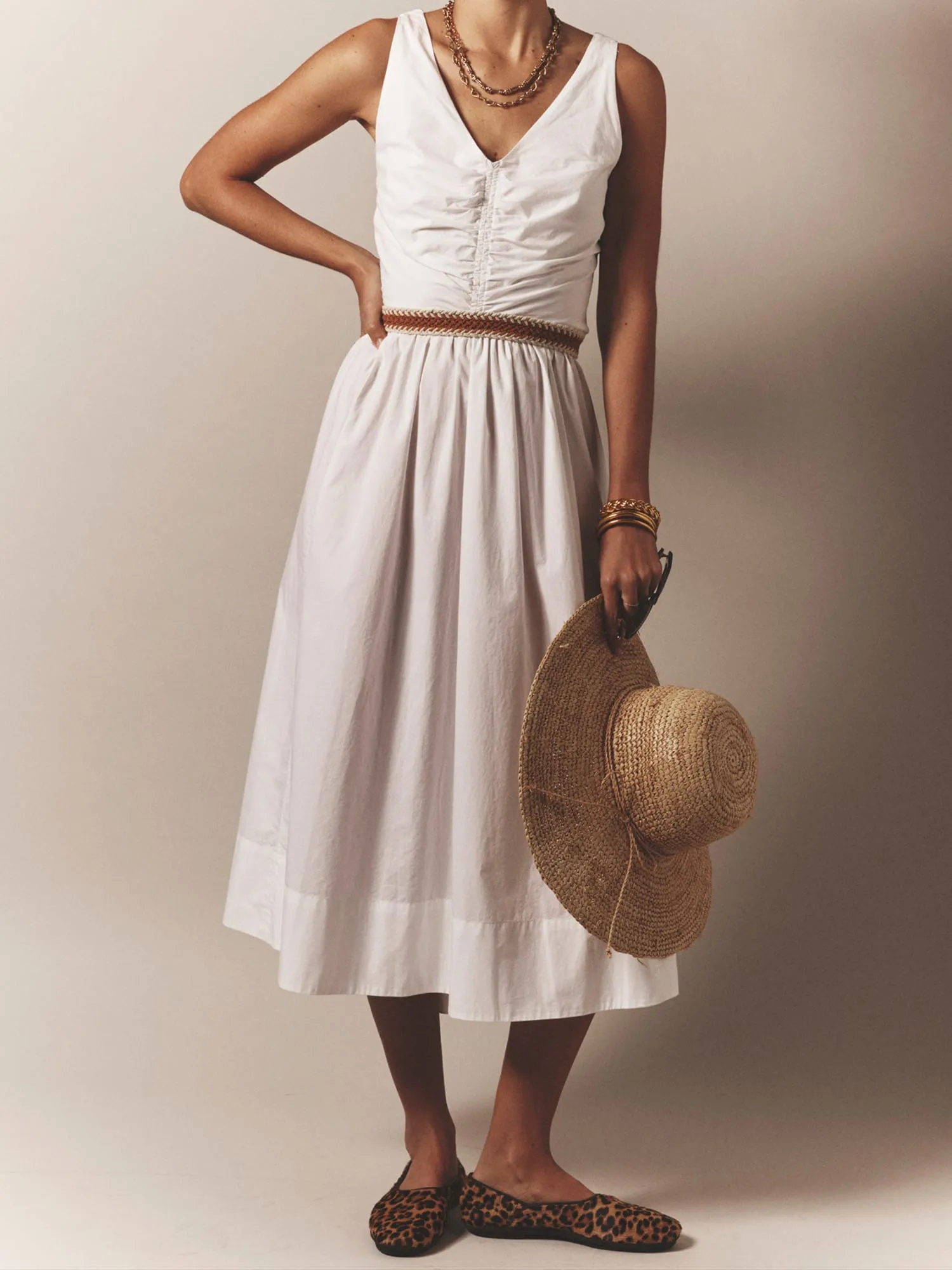 White Patrice Dress sold by XiRENA product image thumbnail 3