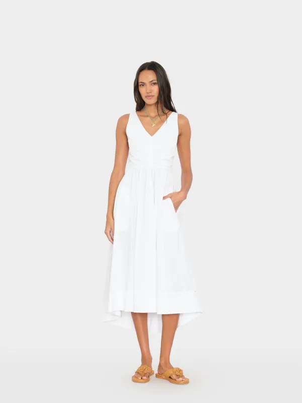 White Patrice Dress made by XiRENA
