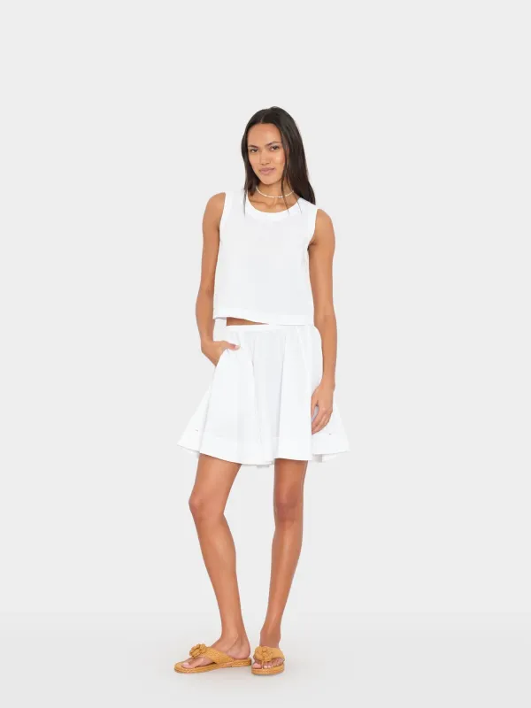 White Angela Skirt made by XiRENA