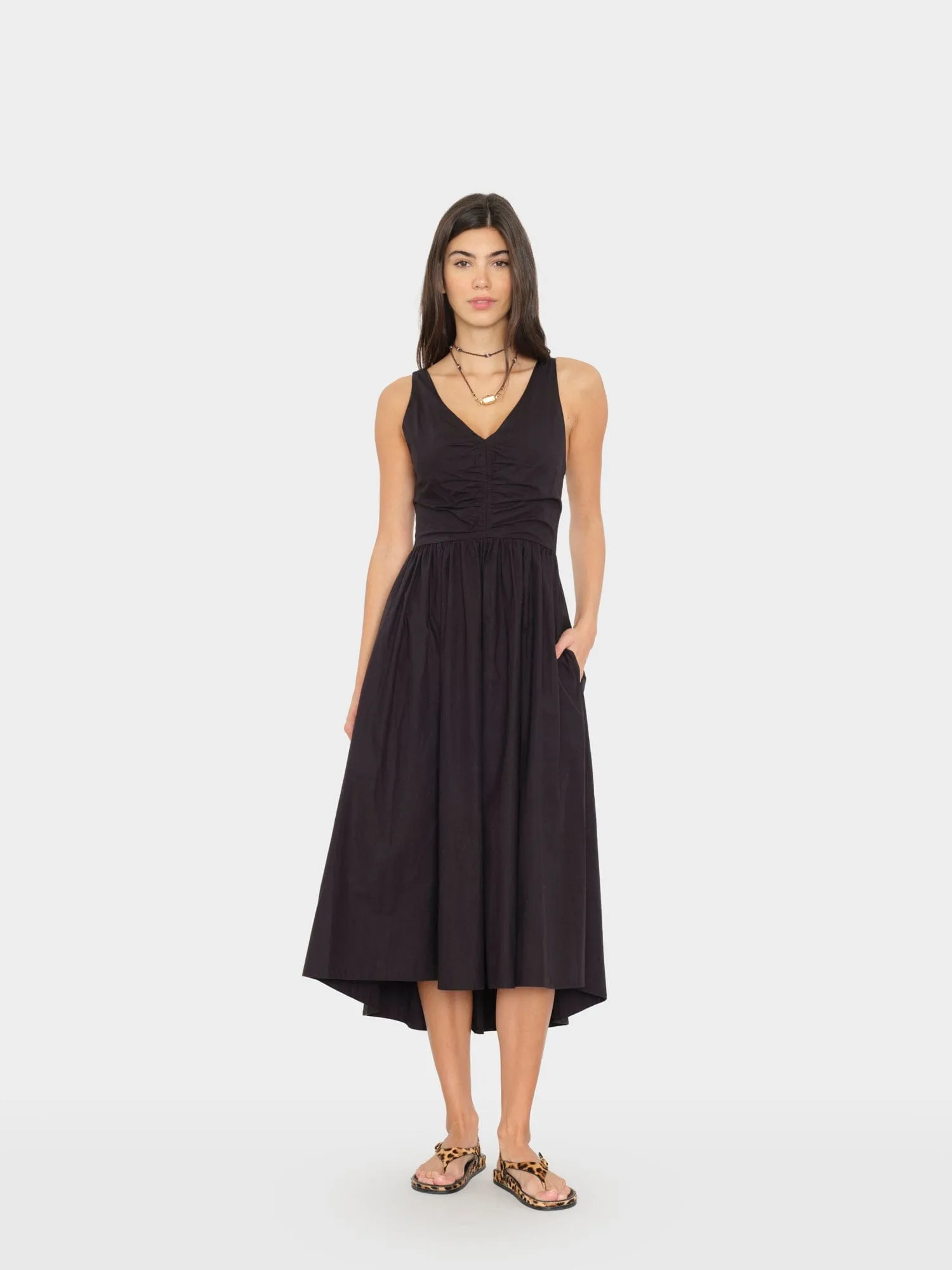 Black Patrice Dress sold by XiRENA