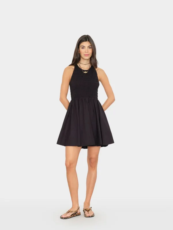 Black Florie Dress made by XiRENA