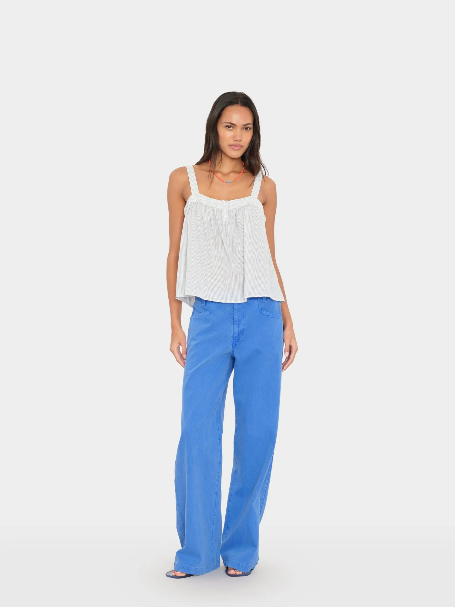 Washed Cobalt Nixon Denim Pant sold by XiRENA