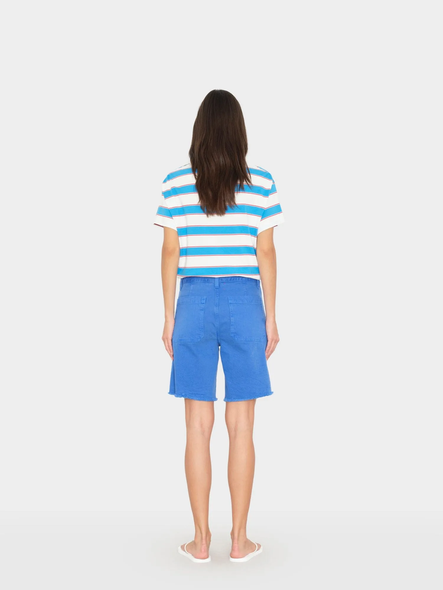 Washed Cobalt Knox Denim Short sold by XiRENA product image thumbnail 3