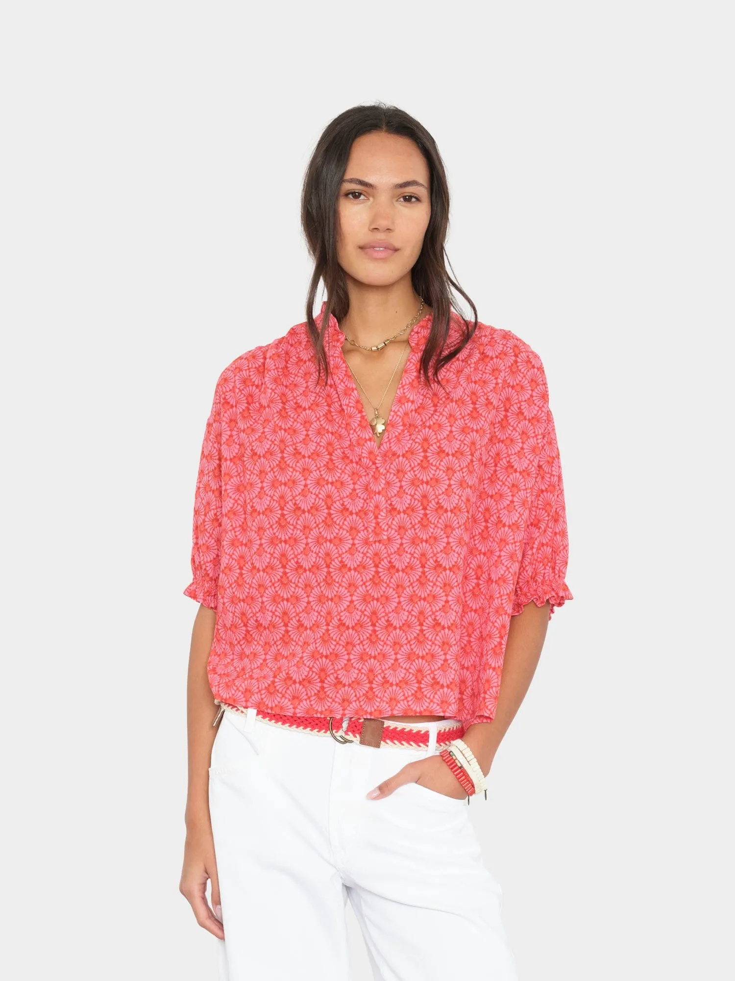 Ruby Shell Cam Top sold by XiRENA
