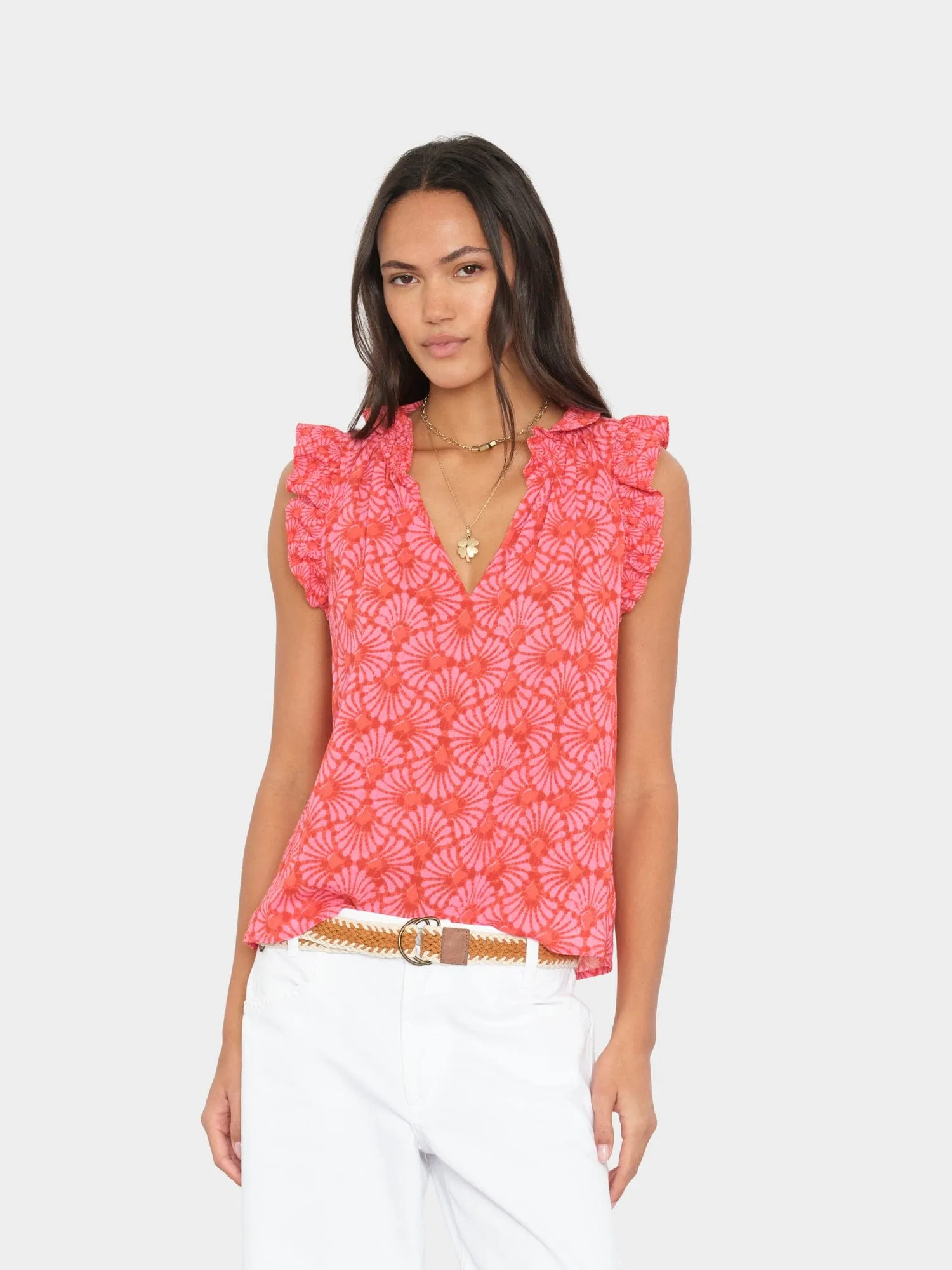 Ruby Shell Bex Top sold by XiRENA