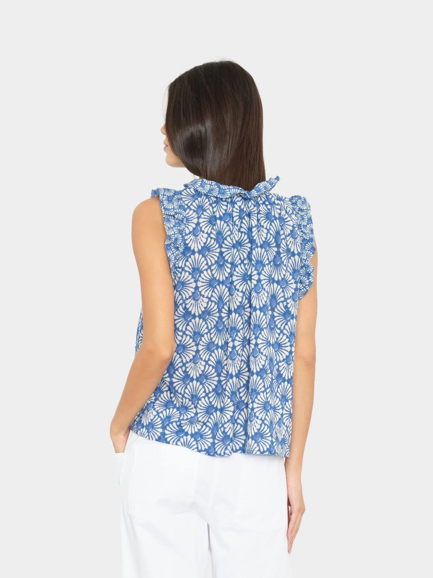 Cobalt Shell Bex Top sold by XiRENA product image thumbnail 3