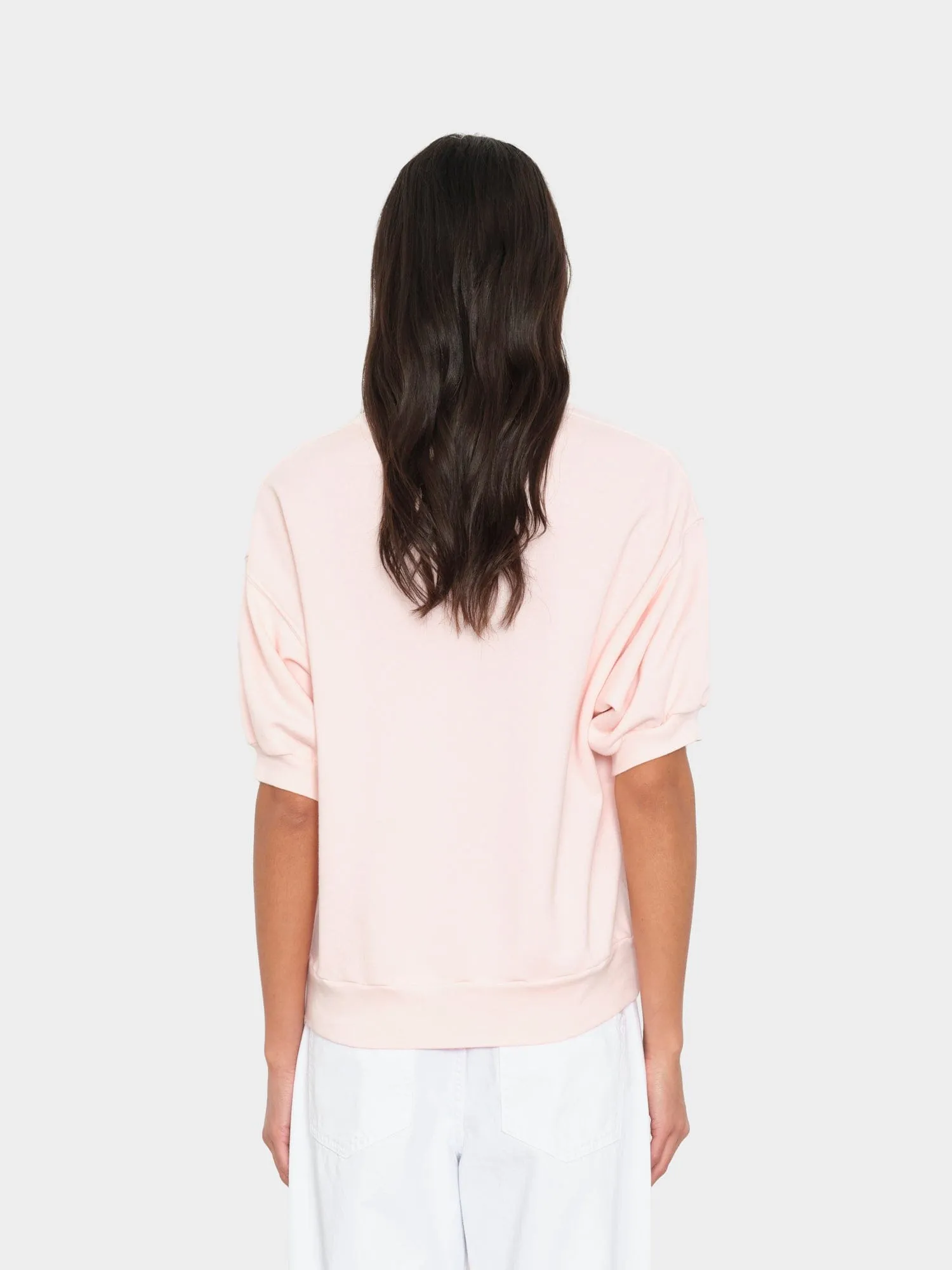 Pink Drop Jax Terry Sweatshirt sold by XiRENA product image thumbnail 2