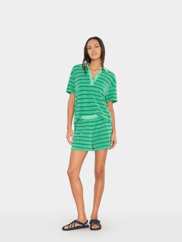 Jalapeno Shayden Terry Sweatshort made by XiRENA