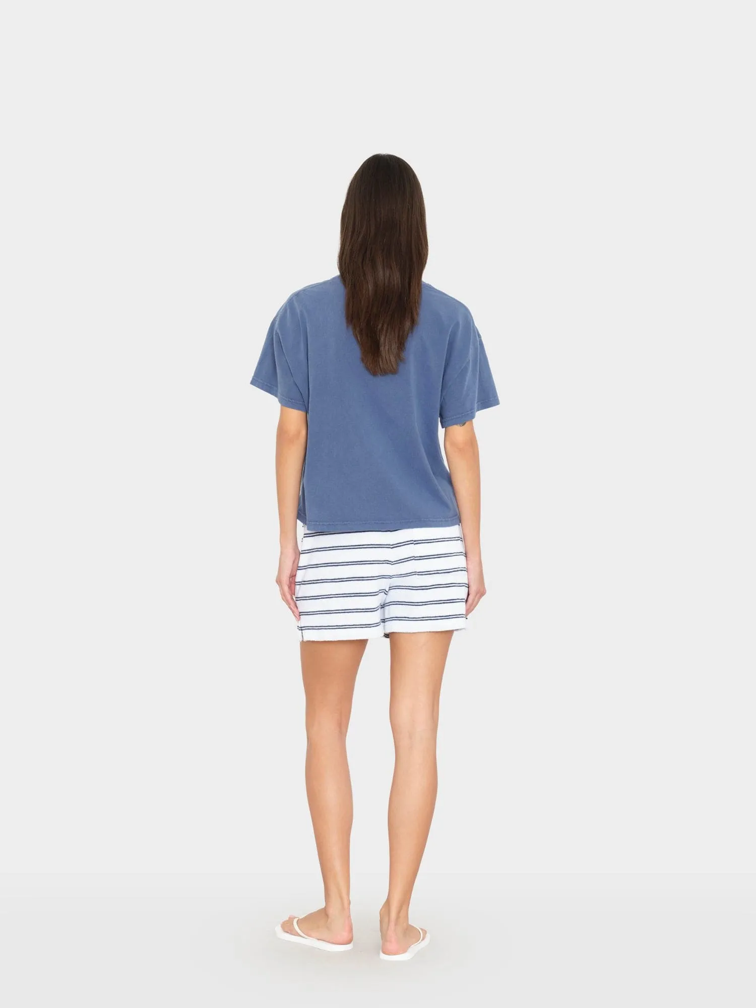 Cloud White Shayden Terry Sweatshort sold by XiRENA product image thumbnail 2