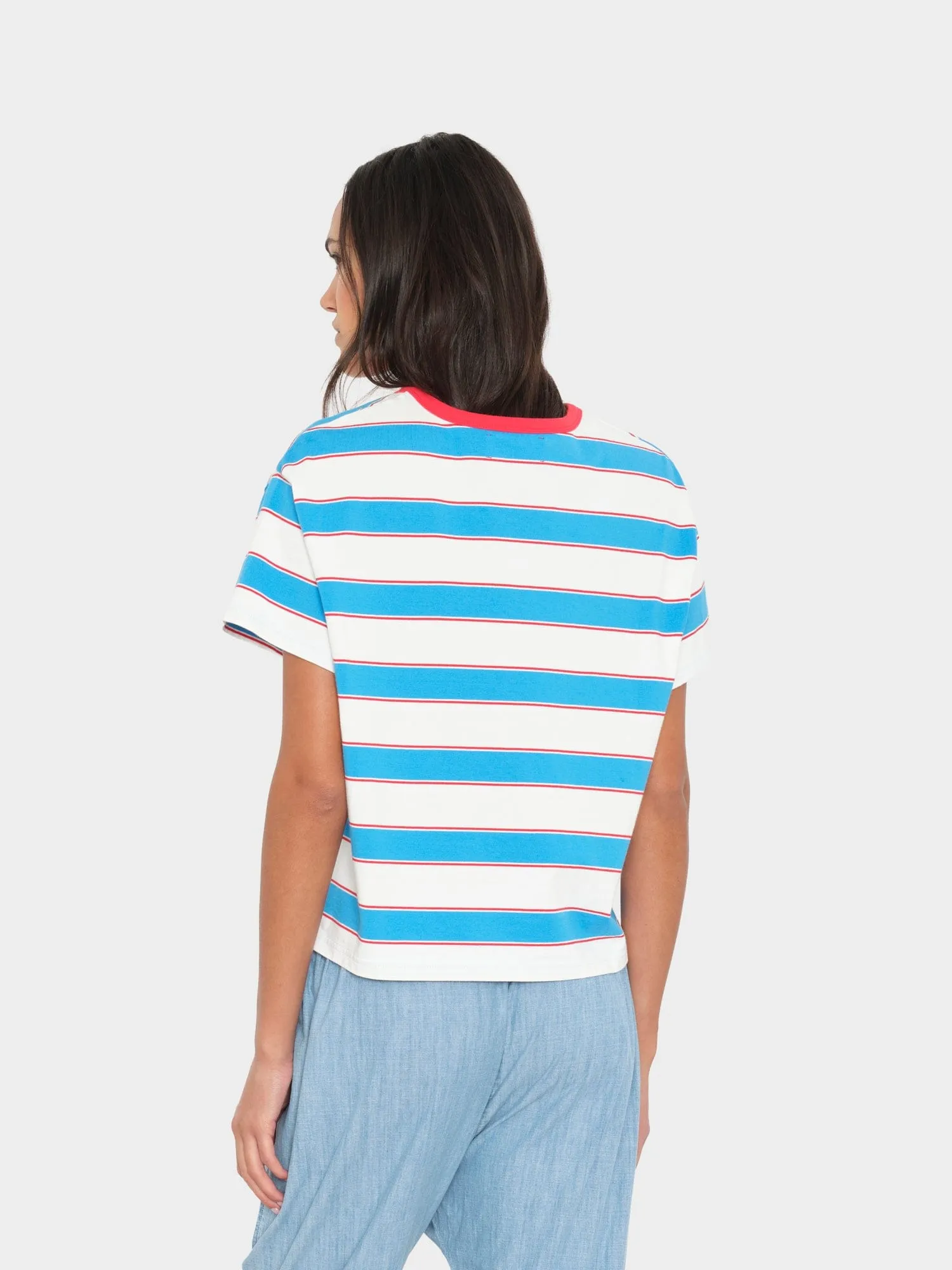 Freshwater Stripe Carter Tee sold by XiRENA product image thumbnail 2