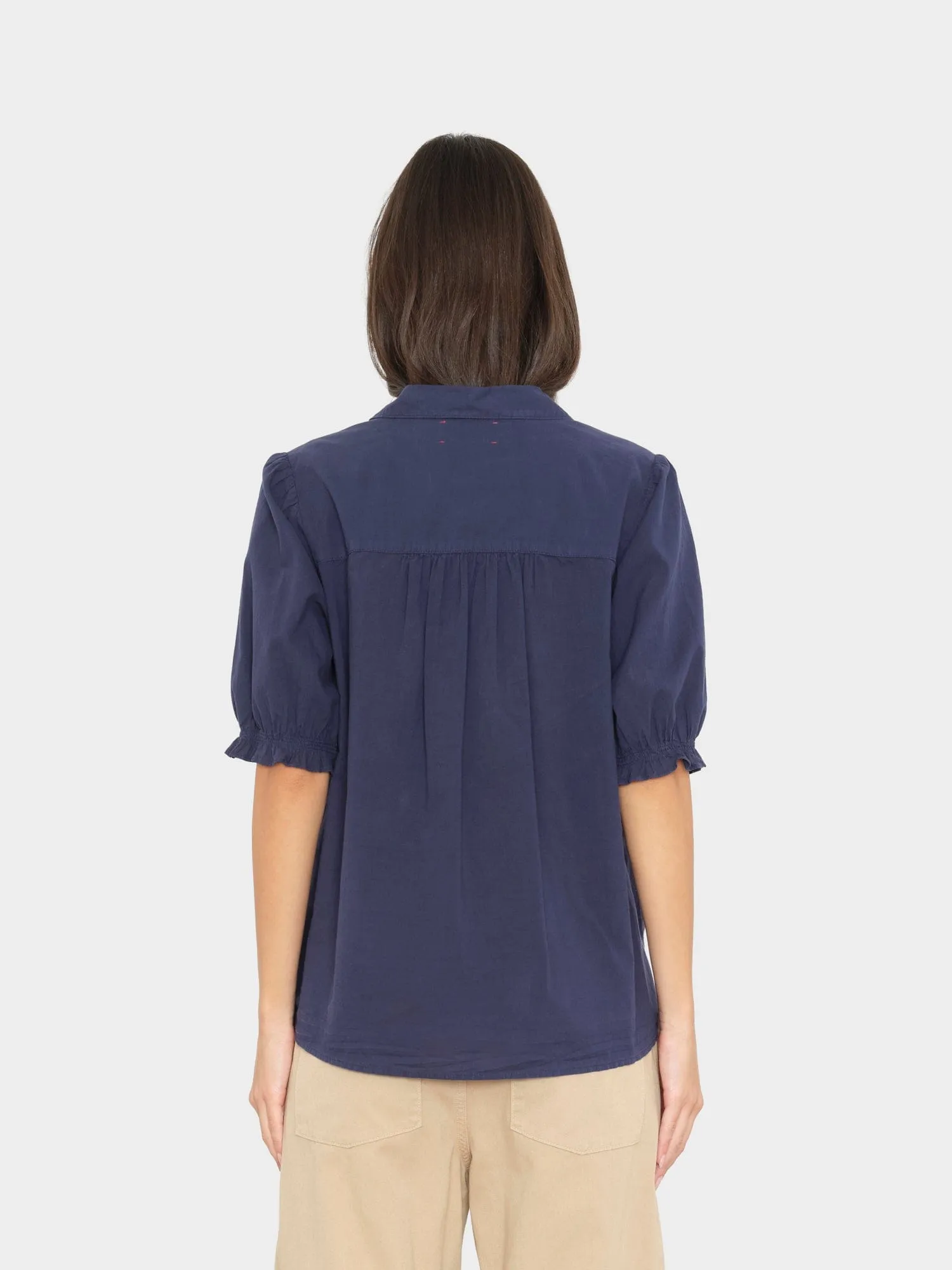 Navy Baron Shirt sold by XiRENA product image thumbnail 2