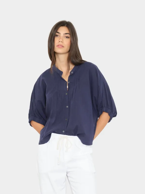 Navy Dutch Shirt made by XiRENA