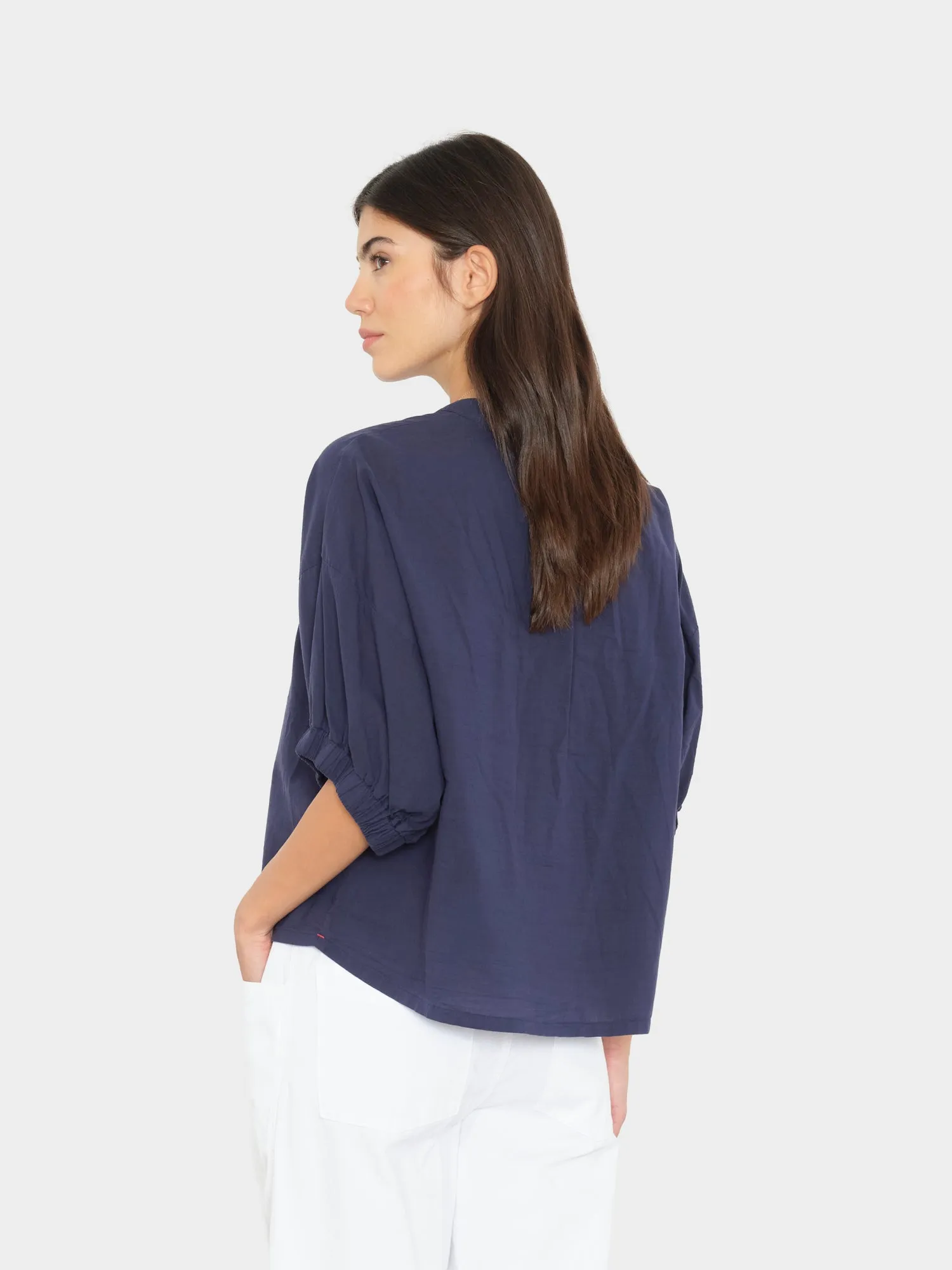 Navy Dutch Shirt sold by XiRENA product image thumbnail 3