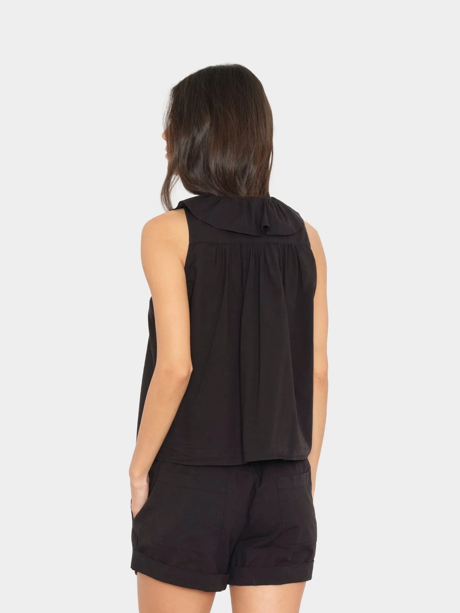Black Casara Shirt sold by XiRENA product image thumbnail 2