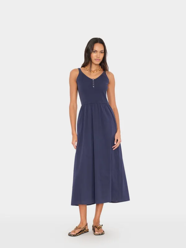 Navy Fallon Dress made by XiRENA