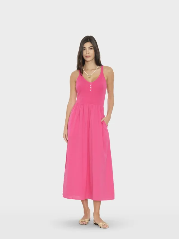 Fuschia Pink Fallon Dress made by XiRENA