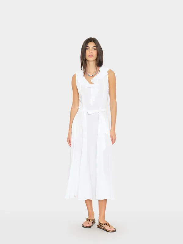 White Cassidy Dress made by XiRENA