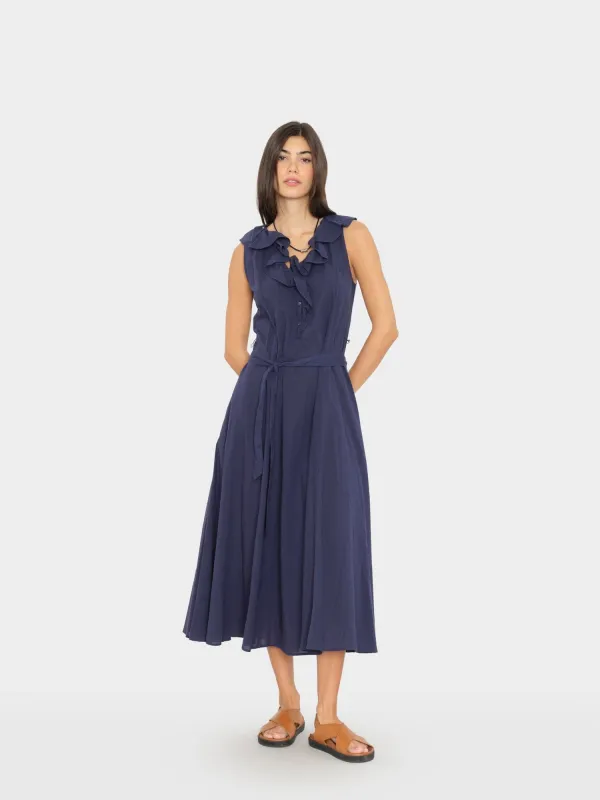 Navy Cassidy Dress made by XiRENA