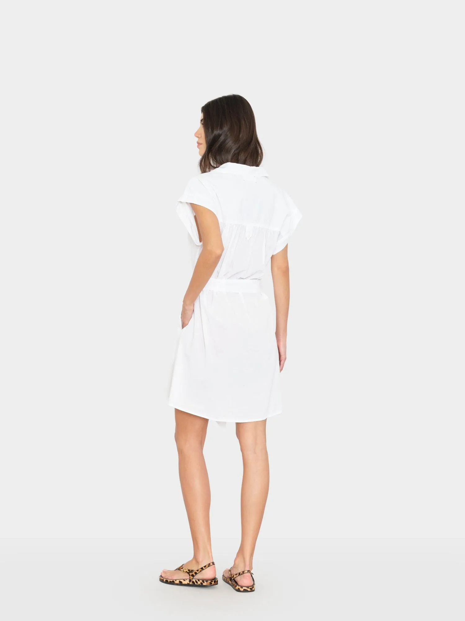 White Eliza Dress sold by XiRENA product image thumbnail 3