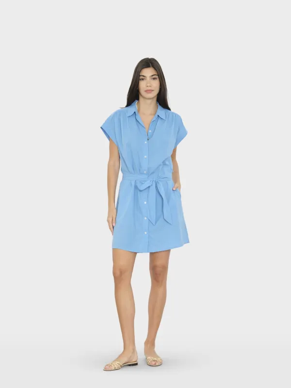Blue Surf Eliza Dress made by XiRENA