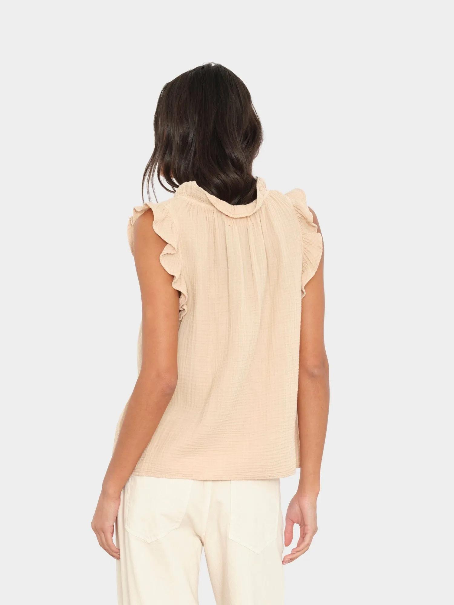 Rattan Bex Gauze Top sold by XiRENA product image thumbnail 2