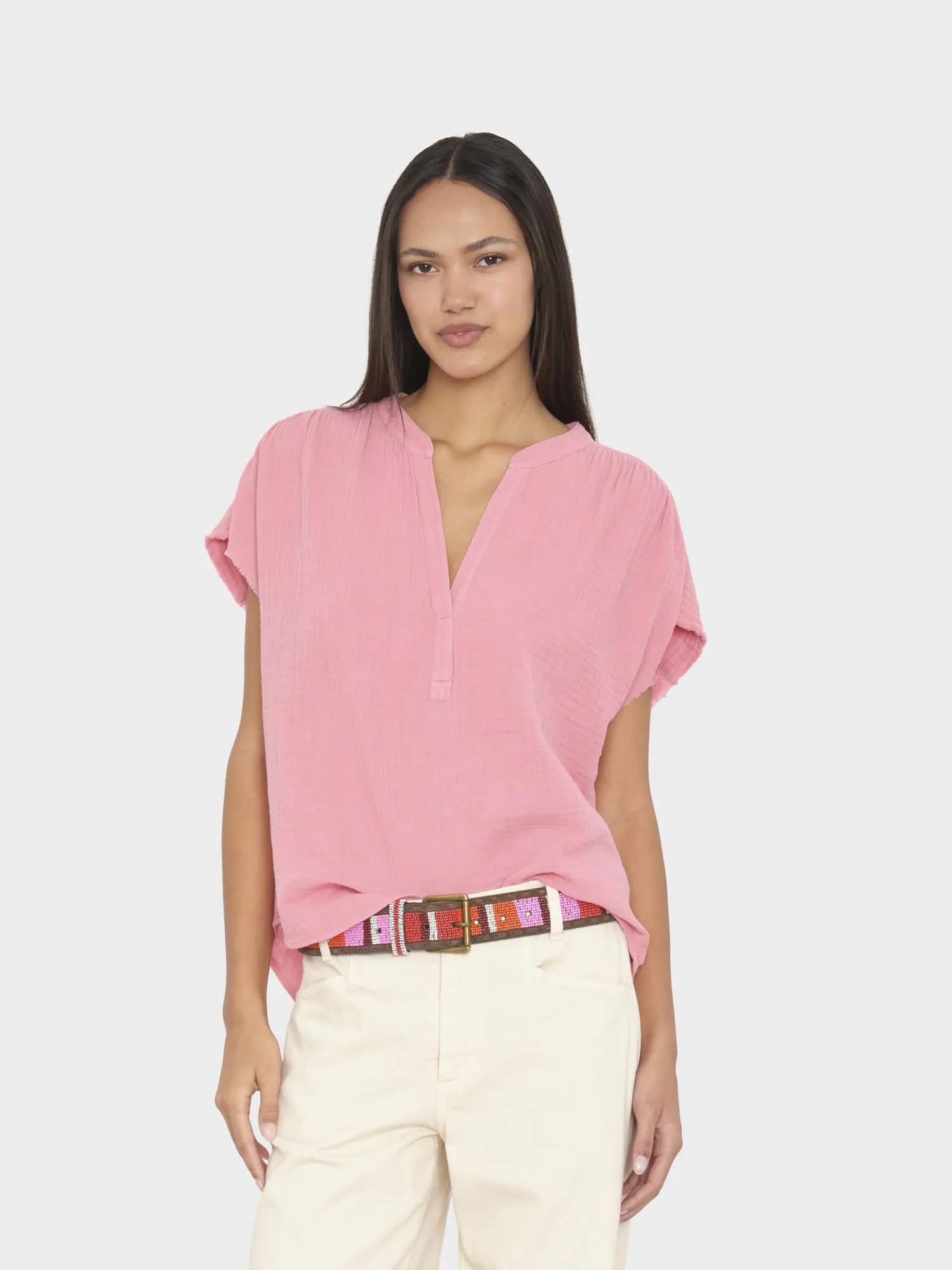 Faded Rose Kane Top sold by XiRENA