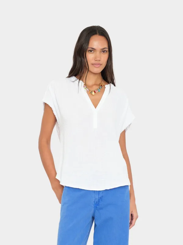 White Kane Top made by XiRENA