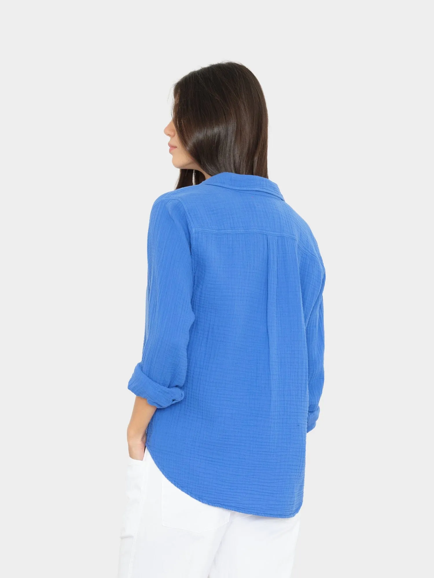Nautical Blue Scout Shirt sold by XiRENA product image thumbnail 2